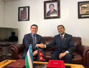 Nepal-Uzbekistan Diplomatic Ties Established