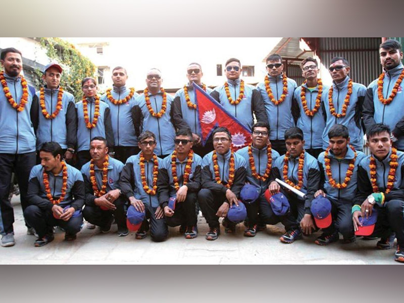 Riding on Success, Nepal Heads for Blind Cricket World Cup 2018