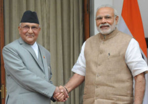 Oli Seeks Strong Indo-Nepal Ties