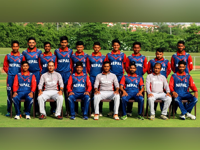 Nepali Team for 2019 World Cup Cricket Qualifiers