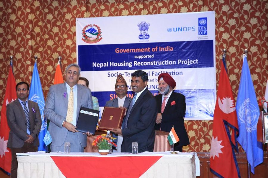 Nepal 2015 Earthquake_India, UN Agencies Step for Reconstruction Assistance1