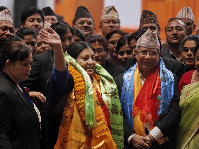 Nepal’s first woman President Bidya Devi Bhandari