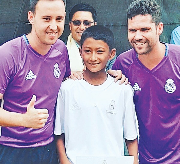 Nepali Footballer Selected for Real Madrid’s Training Camp