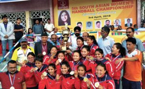 South Asia Handball Championship: Nepal Bags International Medal