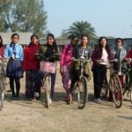 Hitaishi girls in Cycling
