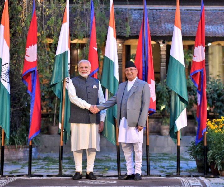 Modi, Oli aim to Strengthen India-Nepal Bilateral Cooperation