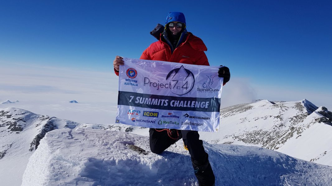 Fastest Climber to Scale the Highest Peaks in Seven Continents