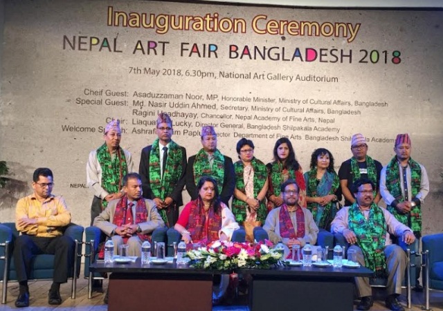 Art Brings Nepal and Bangladesh Together
