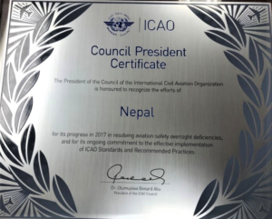 ICAO Certificate