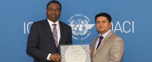 Nepal ICAO Council President Certificate
