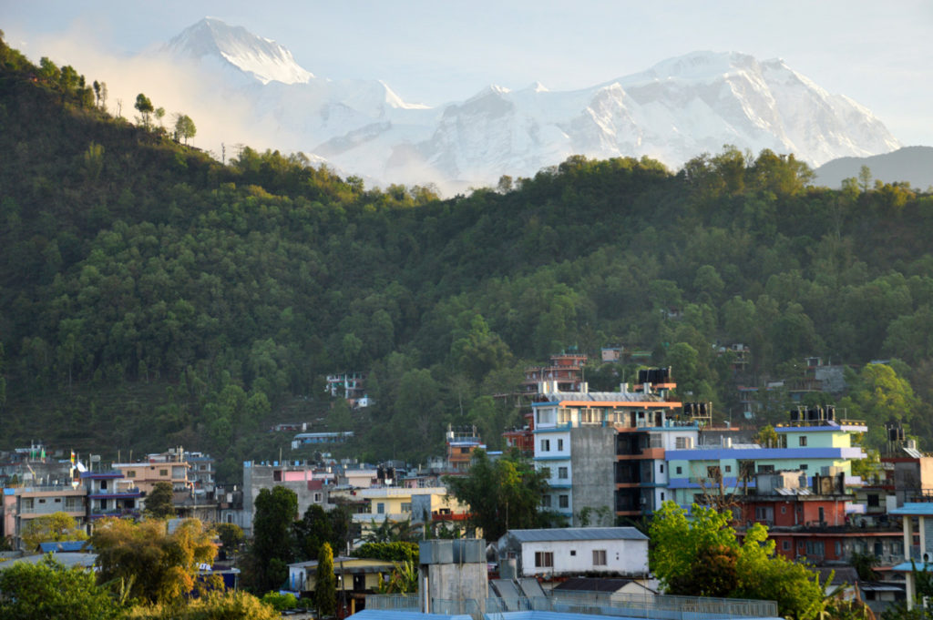 Mountains in Pokhara