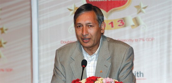 Nepali Finance Minister Dr. Yubaraj Khatiwada