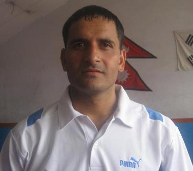 Nepal Taekwondo Coach Bista