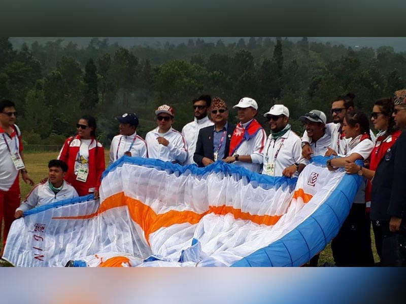 Asian Games 2018: Nepal Wins Silver in Paragliding