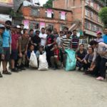 Students Clear Waste in Nagarkot