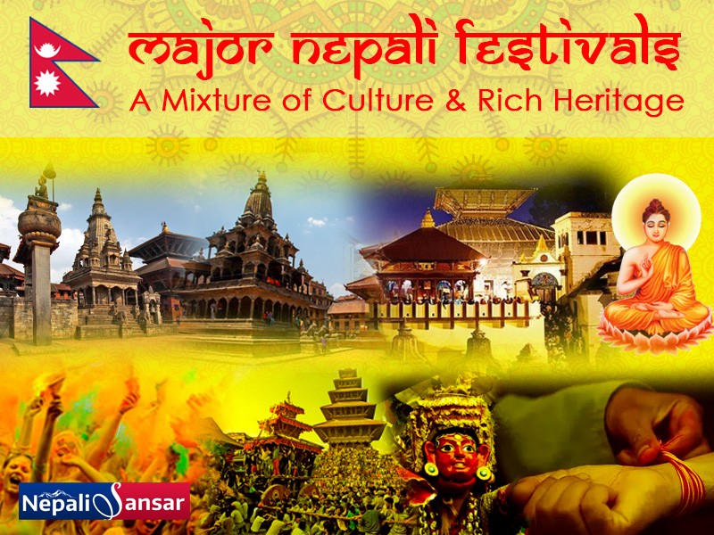 Major Nepali Festivals – A Mixture of Culture & Rich Heritage