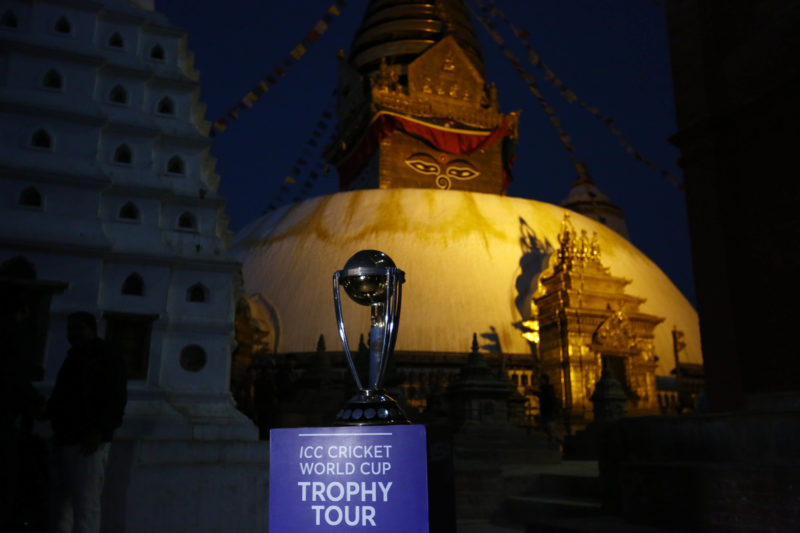 ICC Cricket World Cup Trophy Tour in Nepal