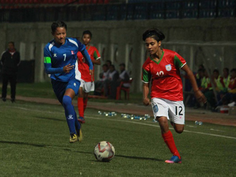 Nepal Runner-Up at SAFF U-18 Women’s Championship