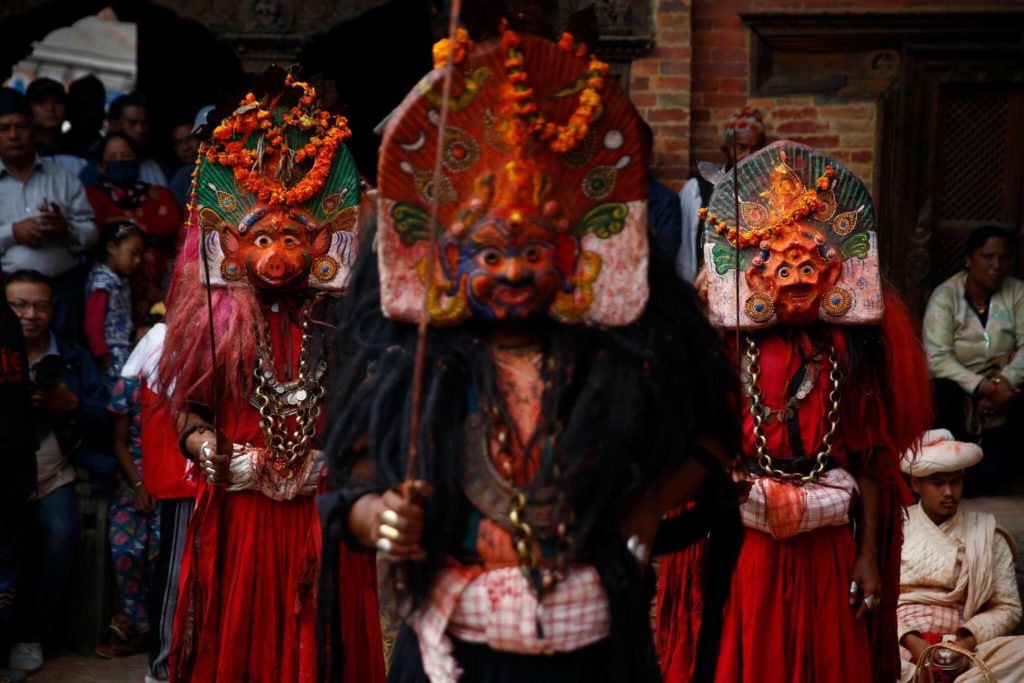 Dashain festival pictures Nepal 2019