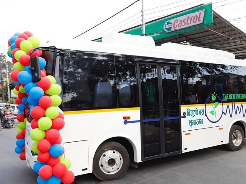 Electric Bus Services Launched in Nepal!