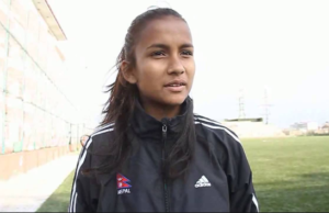 Nepal Rekha Paudel SAFF U18 Womens Championship