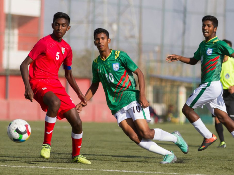 SAFF U-15 Men’s Championship: Nepal Defeats Maldives to Enter Semis