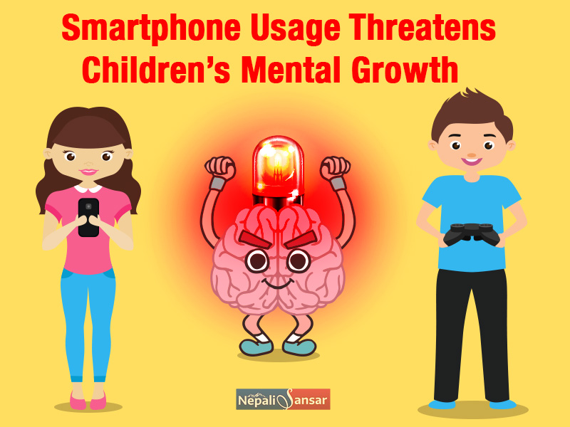 Extensive Smartphone Usage Threatens Children Mental Growth