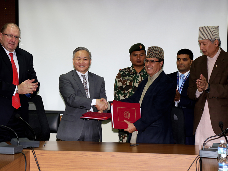 Nepal Signs Connectivity, Food Security Agreements Worth USD 1.55 Million