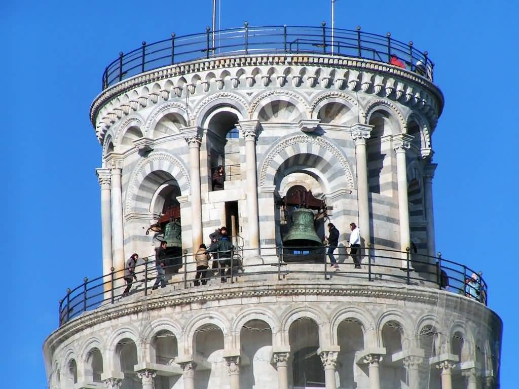 Leaning Tower of Pisa Top View