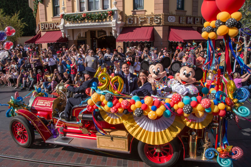 Disneyland Celebrates 90th Birthday of Mickey Mouse