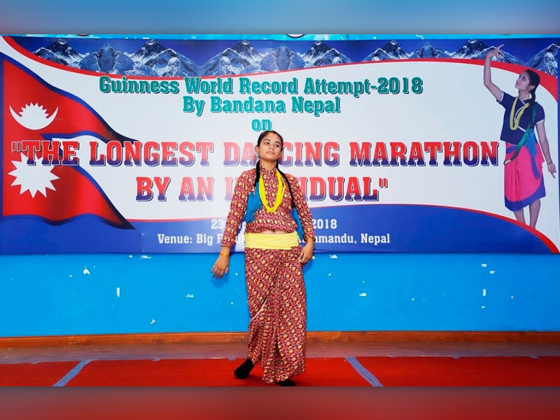 Nepal’s Bandana Sets New Guinness World Record in ‘Dance’