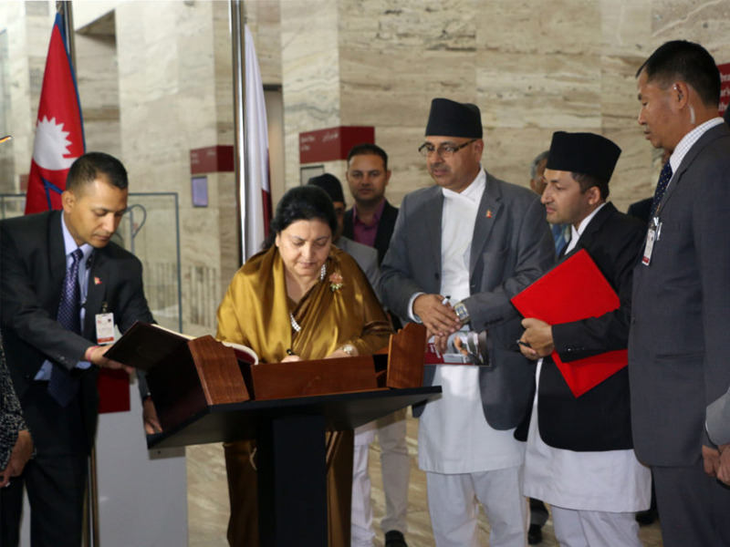 President Calls on Nepalis in Qatar for Local Development