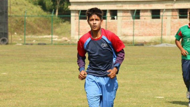 Sandeep Lamichhane U-19 Cricket