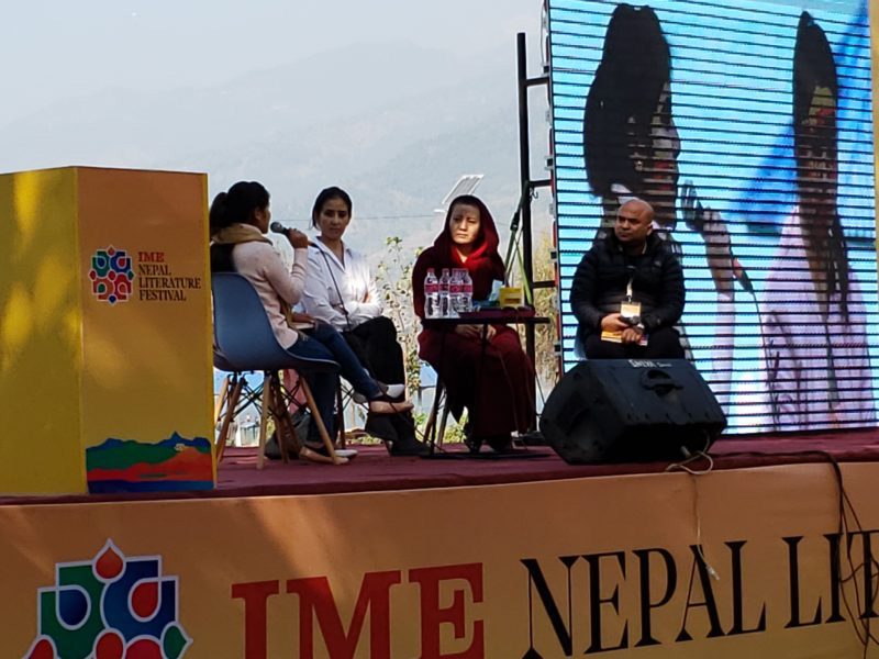 Manisha Koirala IME Nepal Literature Festival