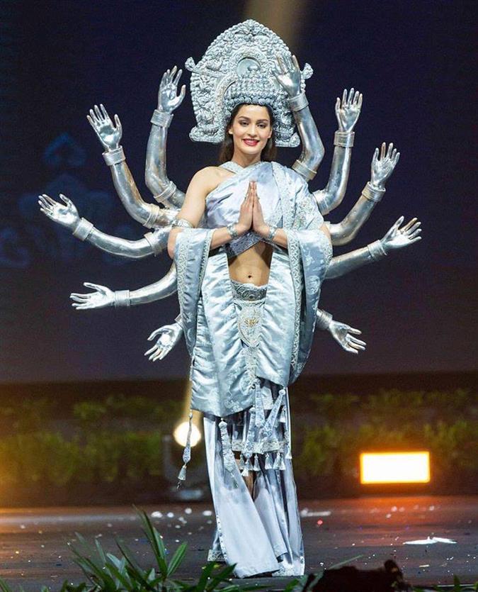 Manita Devkota in 'national costume’ - Goddess Avalokitesvara, Nepal