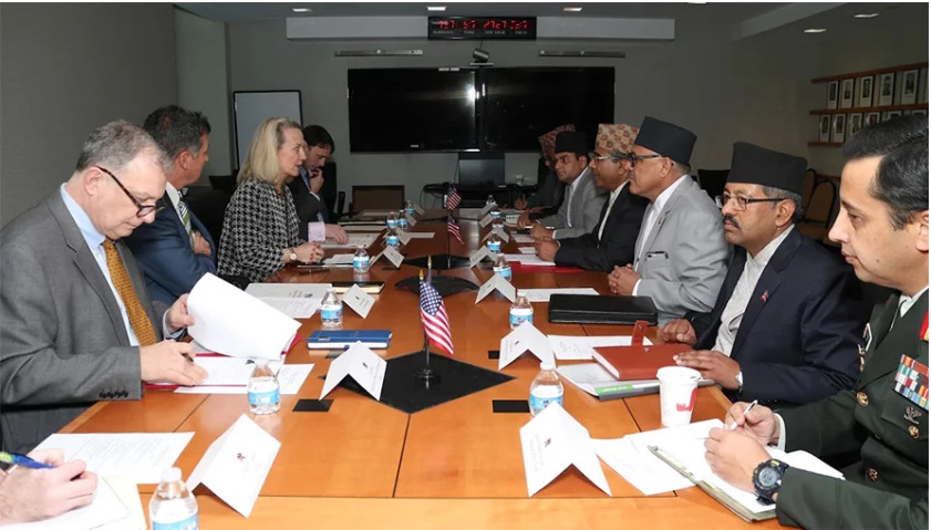 Nepal & USA Official Meeting