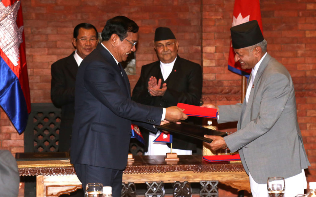 Nepal and Cambodia Air Service Agreement