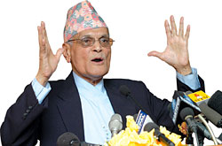 Tulsi Giri PM of Nepal