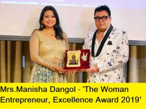 Former Mrs. Nepal 2018 Honored with Woman Entrepreneur, Excellence Award 2019!