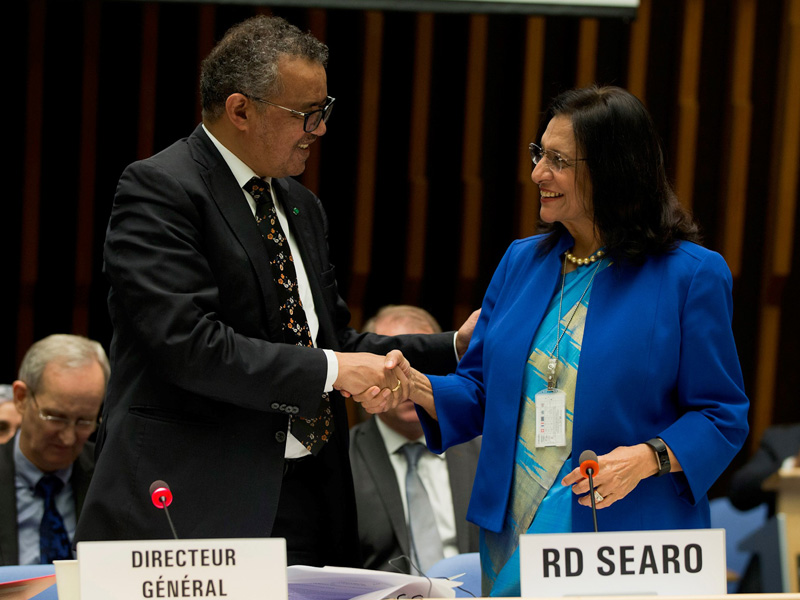 Dr Poonam Khetrapal Singh appointed Regional Director WHO South-East Asia for second term