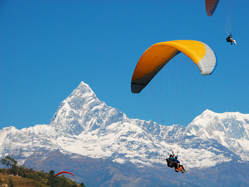 Nepal’s First Paragliding Firm Resumes Operations