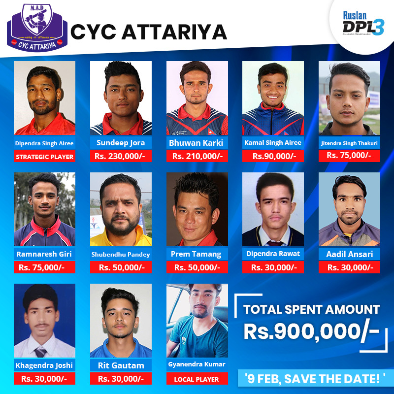 Nepal CYC Attariya DPL 2019