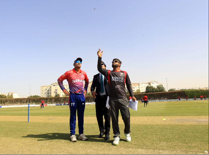 Nepal Vs UAE 1st T20I 2019 Toss