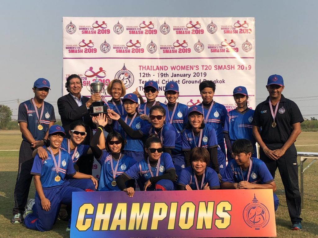 Women T20 Smash Cricket 2019 - Thailand Champions