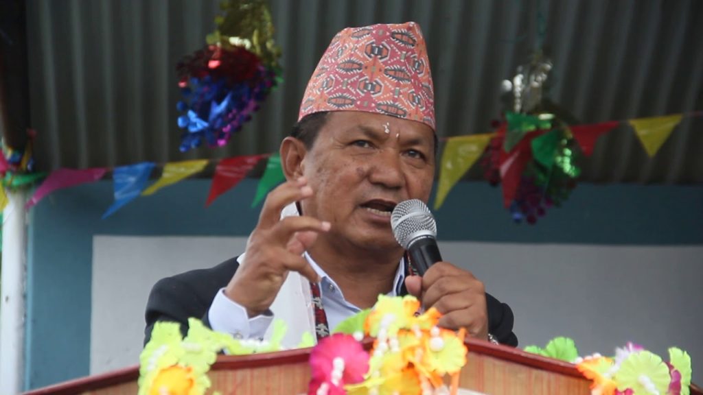 Gandaki Province Chief Minister Prithvi Subba Gurung