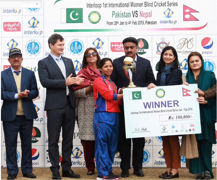 Nepal Women’s Blind Team Defeats Pakistan