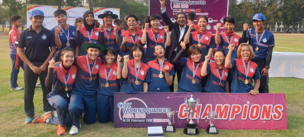 Thailand - ICC Women’s T20 Qualifier Asia Champions