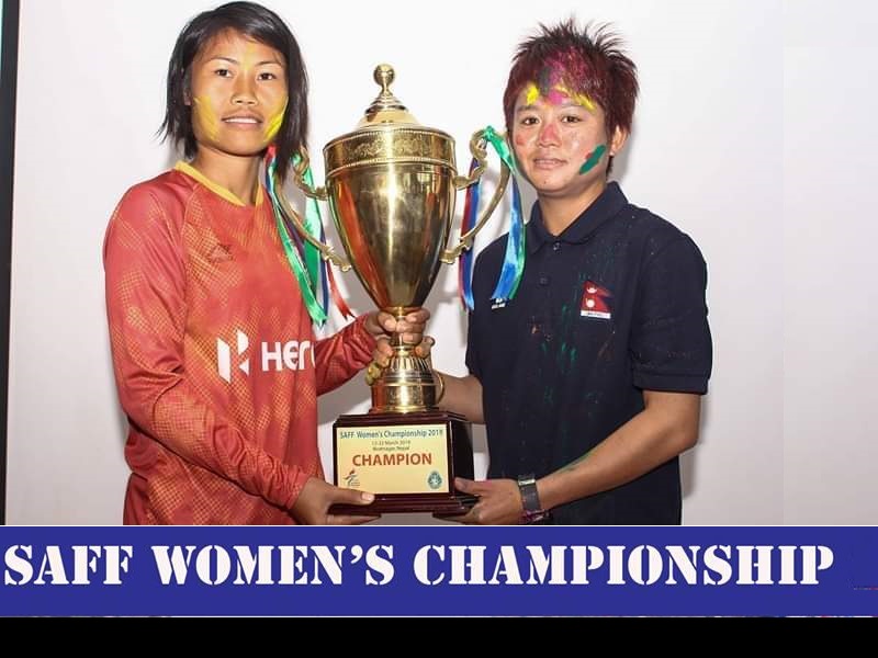 Nepal Loses Against India in SAFF Women’s Championship 2019 Finals