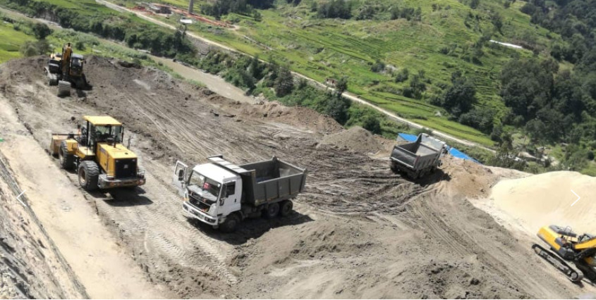 Kathmandu Terai Express Road Project Work