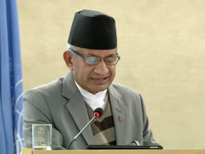 Minister Gyawali Speaks Nepal Progress at UN Human Rights Council